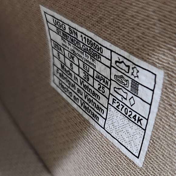 UGG Goldenstar Villa Size 8 - Picture 8 of 13